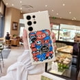 thumbnail image 1 of Destaca con estilo: Funda de teléfono con diseño de arcoíris de doble capa mate con ilustración vibrante para iPhone 15 Pro Max 14 13 12 Pro 11, 1 of 4