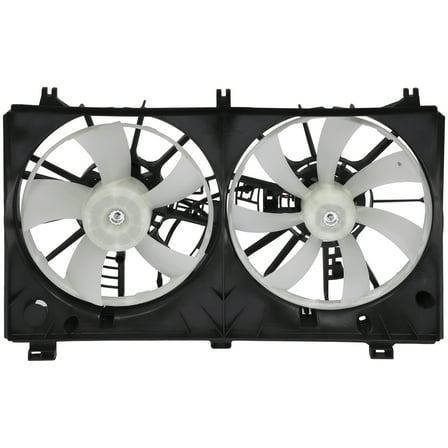 ECCPP Radiator Condenser Cooling Fan Assembly fit 2006-2013 for IS250