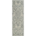 thumbnail image 2 of SAFAVIEH Bella Leann Damask Runner Rug, Ivory/Silver, 2'3" x 7', 2 of 8