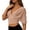 T1 Khaki, variant on Women's Mexico Letter Print Top Slim Crop Sleeveless Y2k Ringer Scoop Neck Ribbed Graphic Tank Top Shield Flag Cami Shirt Summer Baby Tee