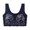 Blue, variant on Womens Push Up Bra Ultimate Lift Stretch Seamless Bra Breathable Wireless Lace Bras, Sports Bra, Comfort Sleep Bra(Green,L)