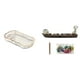 thumbnail image 1 of Bandeja de almacenamiento,Bandeja rectangular para servir frutas y postres de cocina,Bandeja decorativa organizadora multifunción para el hogar,Porta incienso,Figura de escritorio con quemador, 1 of 8