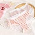 thumbnail image 7 of YUANxueke Teen Girls Cotton Underwear 5-Pack, Bowknot Trim Soft Briefs, Comfortable Breathable Panties,16 Years, 7 of 7