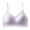 Purple# bras for women, variant on Wireless Bras for Women Elastic Spaghetti Straps Jelly Bras Full Coverage Push Up Soft Breathable Everyday Bralettes Khaki M