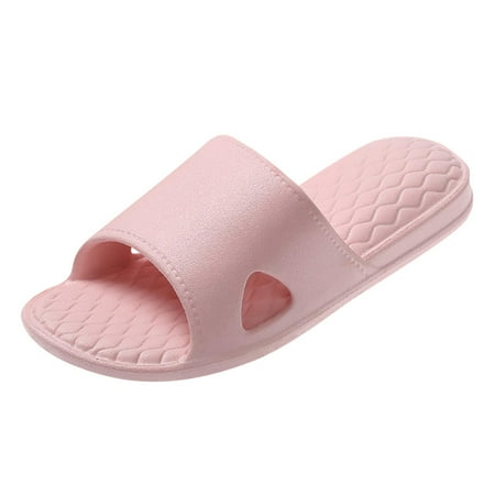 

dmqupv Fuzzy Slipper Socks for Women Home Bathroom Shower Non-Slip Slippers Pool Shoes Womens Christmas Slippers Shoes Pink 8