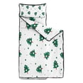 thumbnail image 2 of White Christmas Tree Pattern Toddler Nap Mats for Kids Preschool,50"x20" Sleeping Mat Bag or Kids,Toddler Sleeping Bag,Toddler Nap Mat or Daycare, 2 of 6