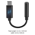 thumbnail image 2 of unbranded 2Ud Cable Adaptador Tipo 35Mm Para Auriculares Compatible Con Laptop Y Smartphone Negro, 2 of 8
