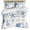 white, variant on 3 Piece Red Orange Coastal Duvet Cover Set California King,Microfiber Comforter/Quilt Cover with Corner Ties and 2 Pillowcases,Summer Beach Starfish Coral Nautical Rustic Bedding with Zipper Closure