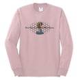 thumbnail image 2 of Wild Bobby, Ford Cobra Powered Honeycomb Grill, Cars and Trucks, Men Long Sleeve Shirt, Light Pink, 3X-Large, 2 of 4