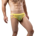 thumbnail image 3 of Sngxgn Boxer Briefs Mens Lightweight Underwear Men Soft Underwear(Yellow,S), 3 of 7