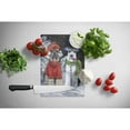 thumbnail image 2 of Schnauzer Christmas Snow Dog Glass Cutting Board Large, 2 of 2
