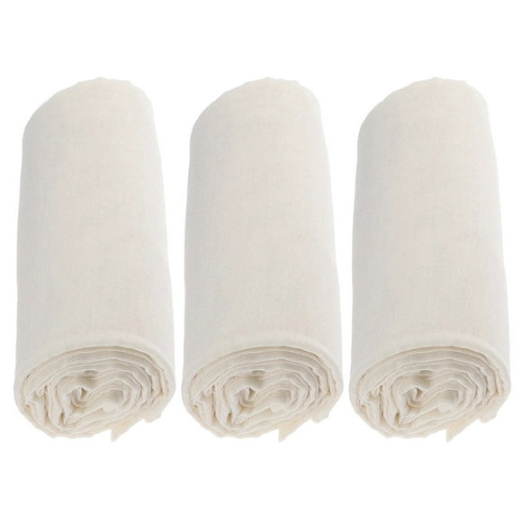 3pcs Cotton Fabric Cheese Cloths Reusable Cheesecloth Filter Cloth Kitchen Yogurt Cloth