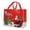 Red, variant on RUIG Extra Large Christmas Tote Bags, Xmas Non Woven Gift Reusable Grocery Shopping Bags With Handles for Kids Holiday Gifts Wrapping Supplies - 12.6 * 5.9 * 5.9”