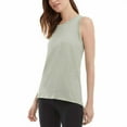 thumbnail image 4 of Danskin Ladies' High-Low Tank (Desert Sage/Starbright/Black Salt combo, Small), 4 of 4