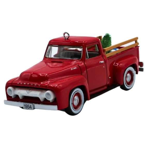 Hallmark Ornament 2018 All American Truck #24 '54 Mercury M-100
