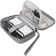 thumbnail image 2 of Dispositivo de almacenamiento de accesorios electrónicos pequeños (gris), accesorio digital de viaje compacto universal portátil, bolsa de almacenamiento de cargador portátil, cables, auriculares, 2 of 5