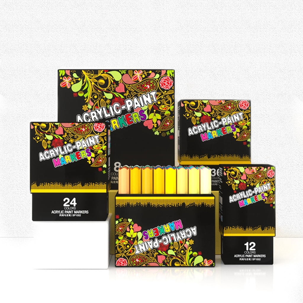Acrylic Marker Water Quick Dry Acrylic Paint Pen Artist Art Marker For Scrapbooking Journaling Art Painting