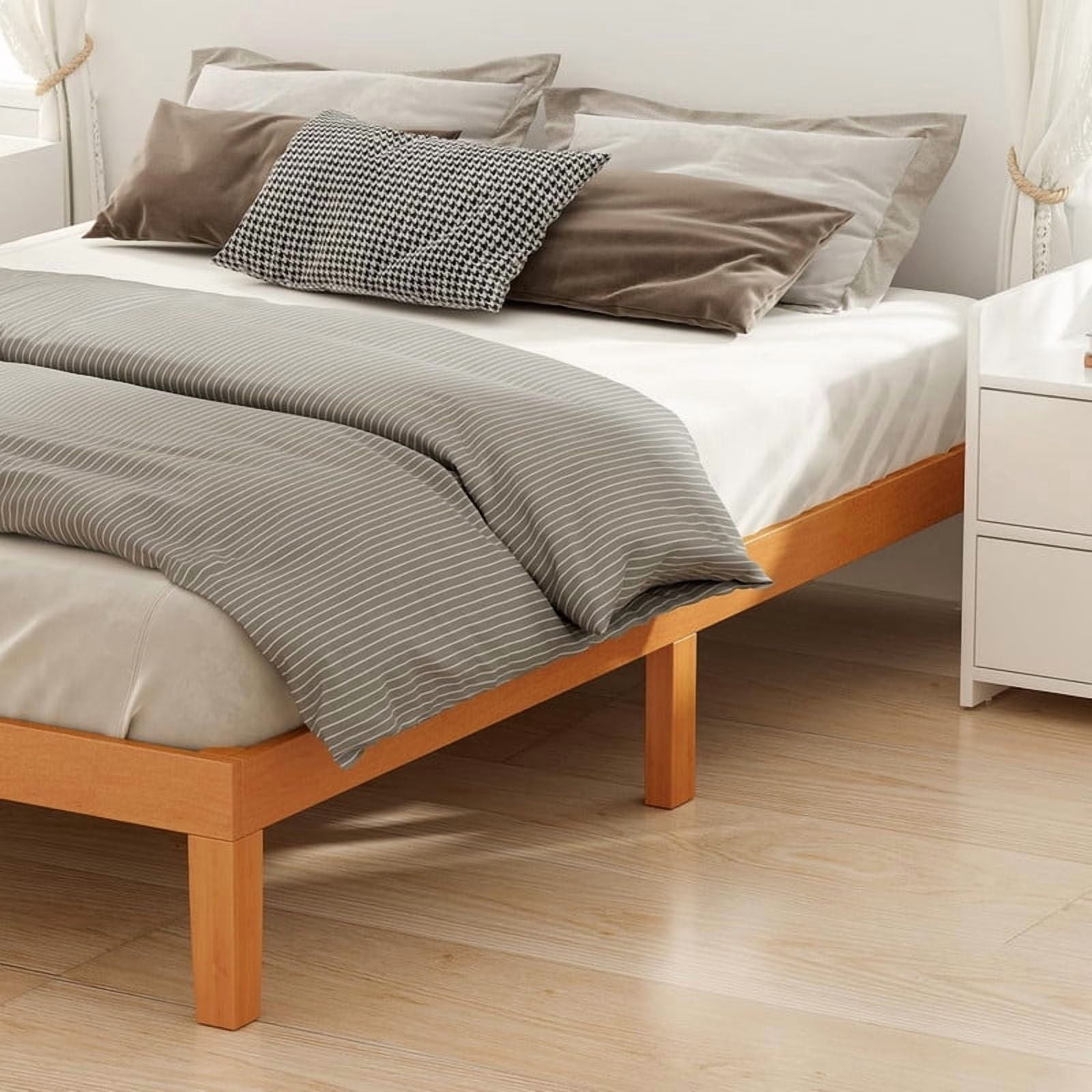 Kelno Bed Frame Platform Mattress Foundation