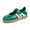 Olive Green, variant on LUCKY STEP Retro Fashion Hook and Loop Sneakers Classic Slip on Casual Shoes,Olive Green,Womens