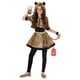 thumbnail image 1 of Conjunto de vestido con estampado de leopardo y gato para niña, 1 of 4
