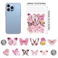 thumbnail image 2 of 320Pcs Butterfly Stickers, Transparent Colorful Butterfly Stickers, PET Butterfly Decorative Decals for Scrapbook Crafts DIY Arts Water Bottles Phone Cases Laptops, 2 of 6