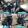 thumbnail image 3 of TST Electric Bike for Men, Peak 1000W E Mountain Bike, Electric Bicycle, 27.5" Tire EBike, Hydraulic Disc Brakes, 48V/15Ah Battery UL2849, 3 of 10