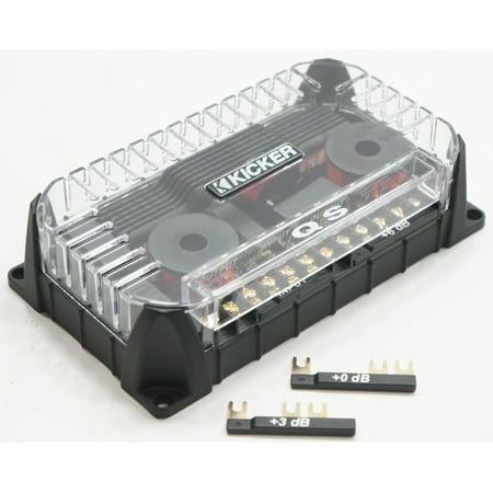 Best Crossover 2009 - Kicker 2009 QS65.2 Car Audio 2-Way Tweeter / Speaker Crossover - Sold as Single - Factory Certified Refurbished