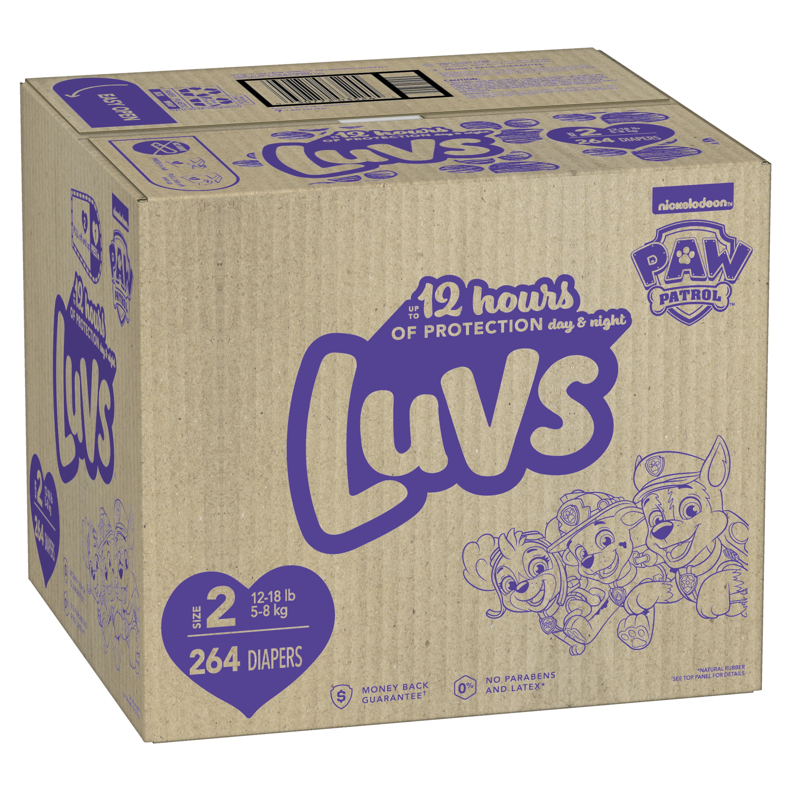 Luvs Diapers, Size 2, 264 Count - 3