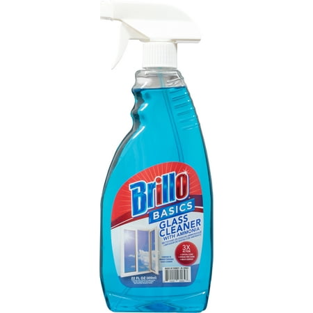 BRILLO GLASS CLEANER 22OZ