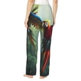 thumbnail image 2 of KLL Womens Flying Parrots In Jungle Print Pajama Pants Soft Pajama Bottoms for Women Cozy Lounge Pants-X-Large, 2 of 7