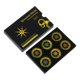 thumbnail image 1 of Pegatina de protección contra la radiación del teléfono móvil EMR Quantum Shield Science, escudo de iones negativos, 1 of 3
