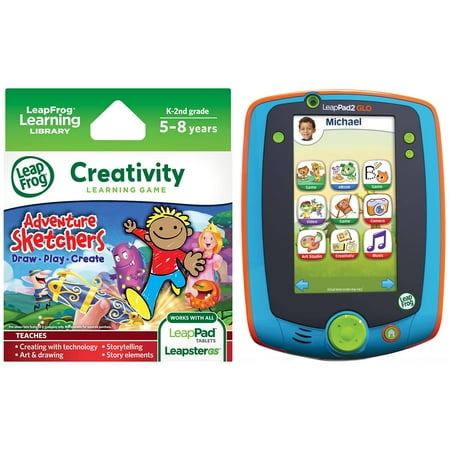 LeapPad Glo and a FREE Adventure Sketchers Learning Game Value Bundle