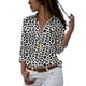 thumbnail image 1 of Blusa de manga larga con solapa para mujer Camisa con tops de estilo suelto con estampado floral para niñas Advancent FS11378-27, 1 of 7