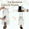 thumbnail image 4 of Cute Plush Animal Cat Backpack Multiple Fashion Shoulder Bag Crossbody Bag Gift with Adjustable Strap Suitable for Women, 4 of 7