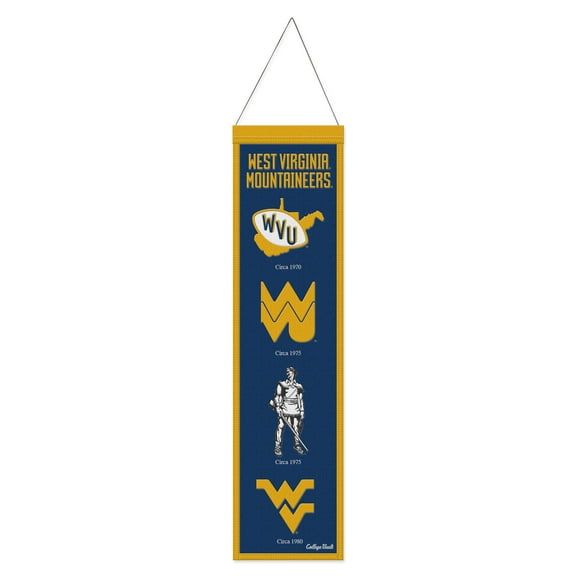 WinCraft West Virginia Mountaineers 8" x 32" Evolution Banner