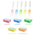 thumbnail image 2 of ExtremeWin 60pcs 0.6mm-1.5mm Interdental Brushes Teeth Soft Dental Picks Floss Refill Dental Flosser Toothpick Cleaners Tooth Cleaning Tool, 2 of 13