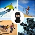 thumbnail image 5 of Balaclava Masks 2 Pack Outdoor Riding Mountaineering Fishing Tactical Motorcycle Balaclava Lightweight Breathable, 5 of 5