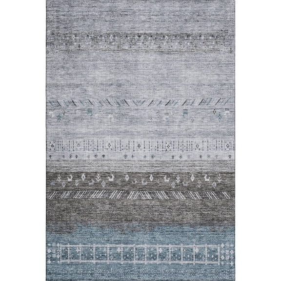 Dalyn Rugs Premium Machine Washable Mayfield AMF1147 Blue 3' x 5' Rug