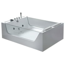 Whirlpool Freestanding Bathtub 67″ X 47″ hot tub – Iris
