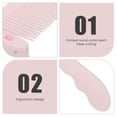 thumbnail image 4 of Curved Barber Comb, Flat Top Curved Comb Curved Hair Cutting Comb For Home Salon, 4 of 8