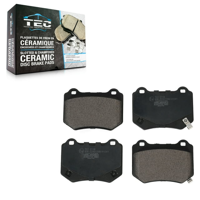 TEC Rear Ceramic Disc Brake Pads TEC-2118 for Car 2018-2021 Subaru WRX STI