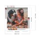 thumbnail image 2 of Pintura de diamante 5D DIY taladro redondo completo chica de playa decoración del hogar arte artesanal 30x30cm, 2 of 9
