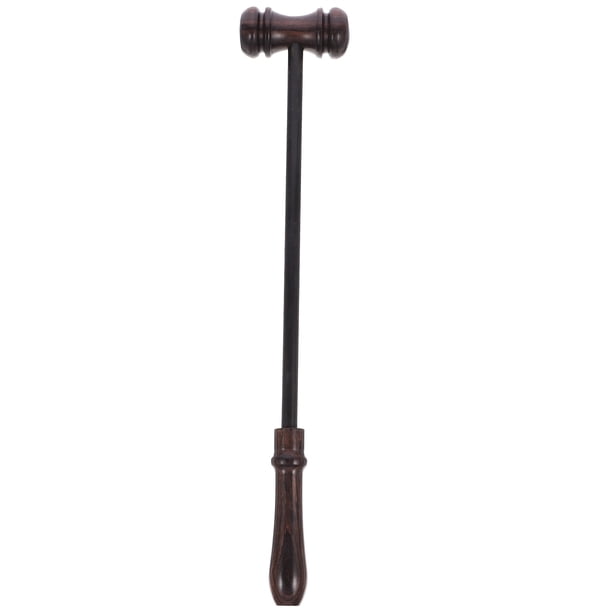 Mazo para juez Martillo de subasta Martillo de madera para juez Mazo práctico para abogado Mazo de juez