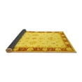 thumbnail image 2 of Ahgly Company Indoor Rectangle Oriental Yellow Traditional Area Rugs, 6' x 9', 2 of 4