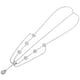 thumbnail image 5 of Cadena para la cabeza de novia, cadena para la frente, joyería para el cabello para mujer, tocado, cadena para la cabeza con diamantes de imitación para boda, 5 of 6