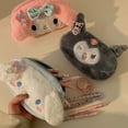 thumbnail image 2 of Estuche de lápices grande de Anime Kawaii Sanrio Kuromi, bolsa de felpa, juguetes, maquillaje, niña, papelería para niños LIUWENJING unisex, 2 of 2