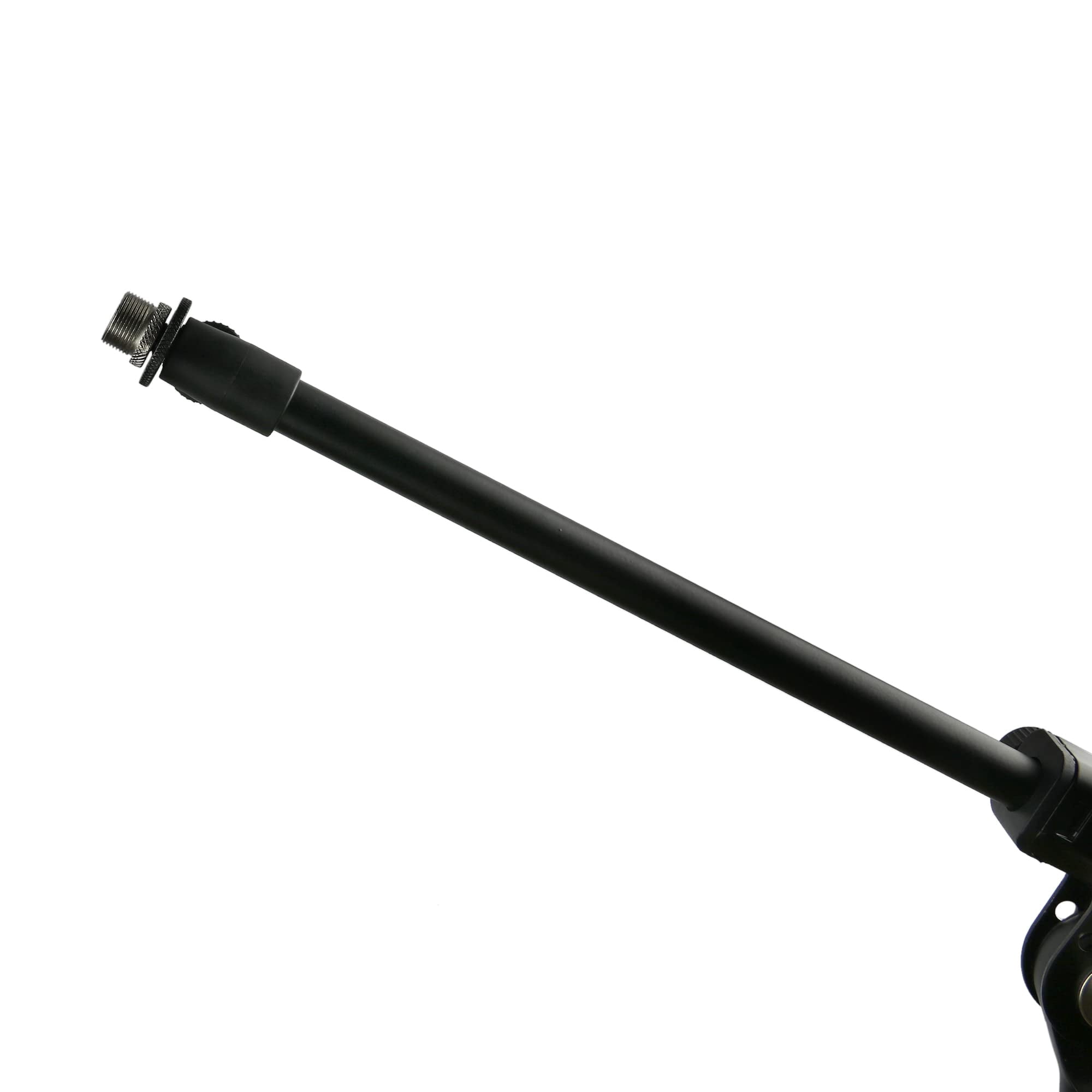 Gearlux Heavy-Duty Telescopic Boom Microphone Stand with Tripod Base and Adjustable Height up to 60 Inches - 1 Pack