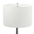 thumbnail image 3 of nuLOOM Monty 26" Metal Table Lamp, 24" H x 15" W x 15" D, White, 3 of 5