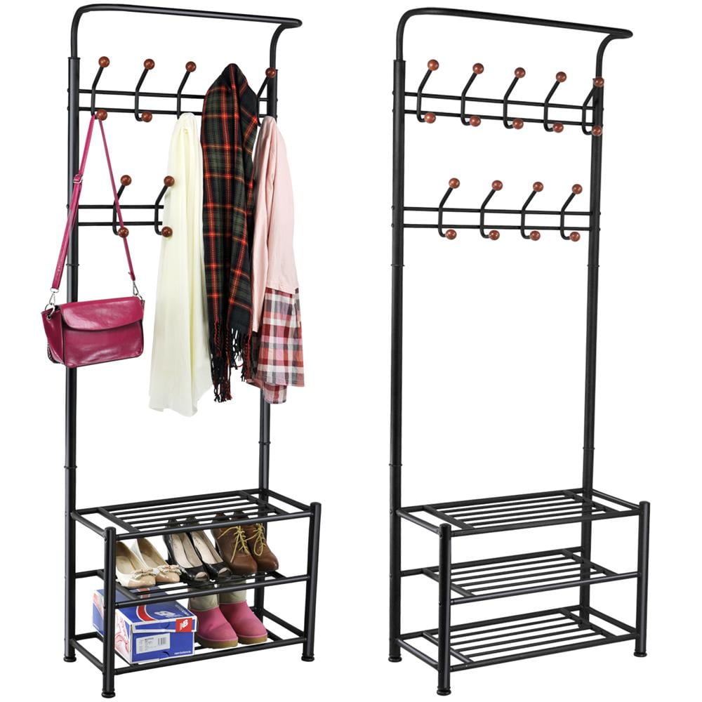 Coat Racks Umbrella Stands Walmartcom - Yaheetech Metal Multipurpose Clothes Coat Stand Shoes Rack Umbrella Standentry Storage coat racks umbrella stands walmartcom - yaheetech metal multipurpose clothes coat stand shoes rack umbrella standentry storage