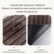 thumbnail image 5 of Tapetes para escaleras | Alfombras de poliéster cepillado con rayas horizontales | Peldaños antideslizantes y absorbentes | Alfombra con aislamiento acústico | Cubiertas para peldaños de escalera, 5 of 7